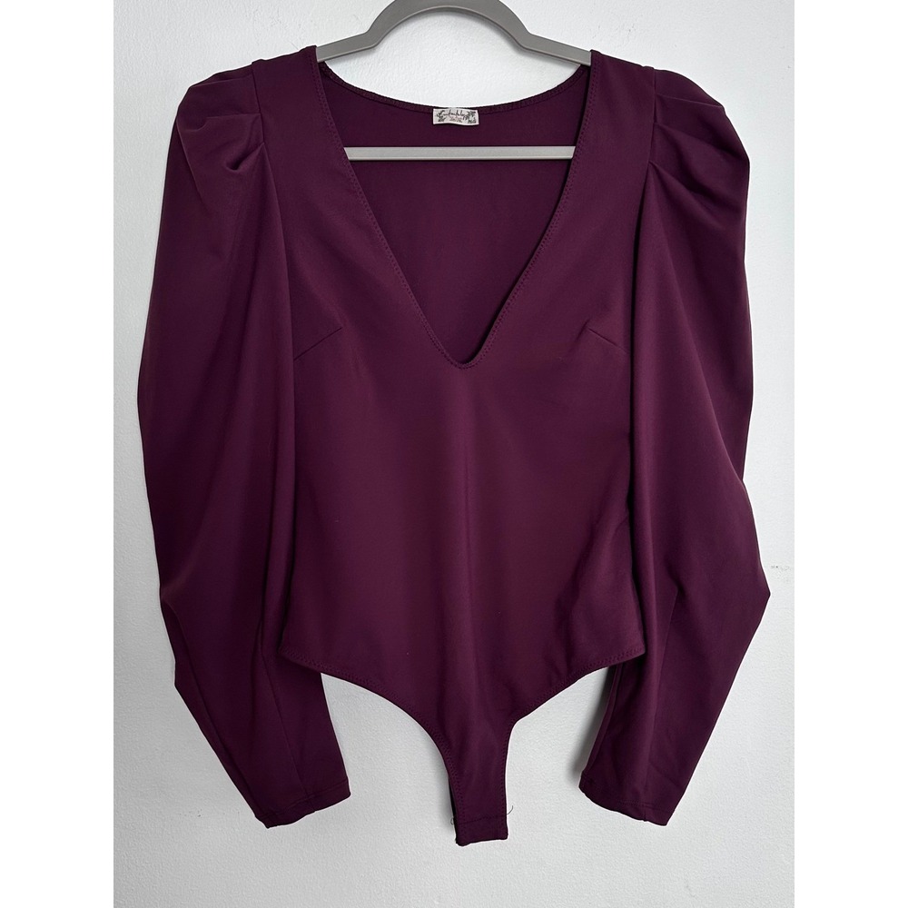 Free People Va‎ Va Voop Bodysuit Modern Romantic Elevated Boho Chic Sleek Sultry